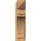 Ekena Millwork Merced Smooth Arts and Crafts Outlooker, Western Red Cedar, 7 1/2"W x 24"D x 28"H OUT08X24X28MRC03SWR - alternate 4